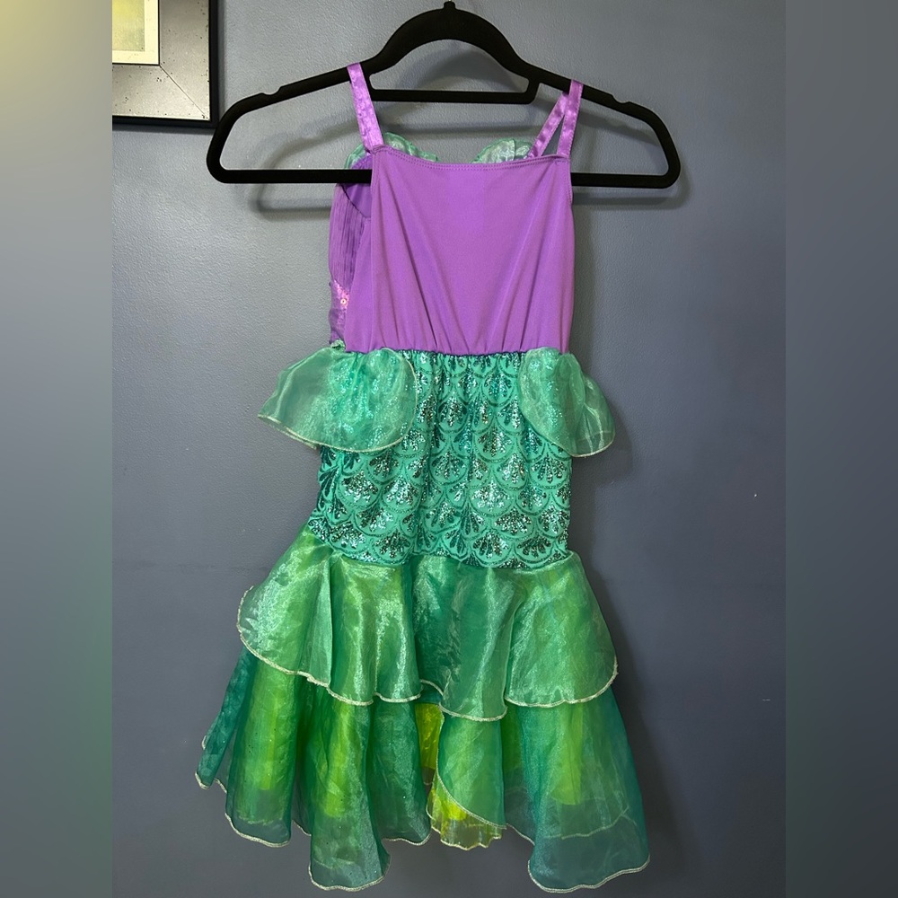 Disney Mermaid Costume - Purple and Green - Picture 2 of 3